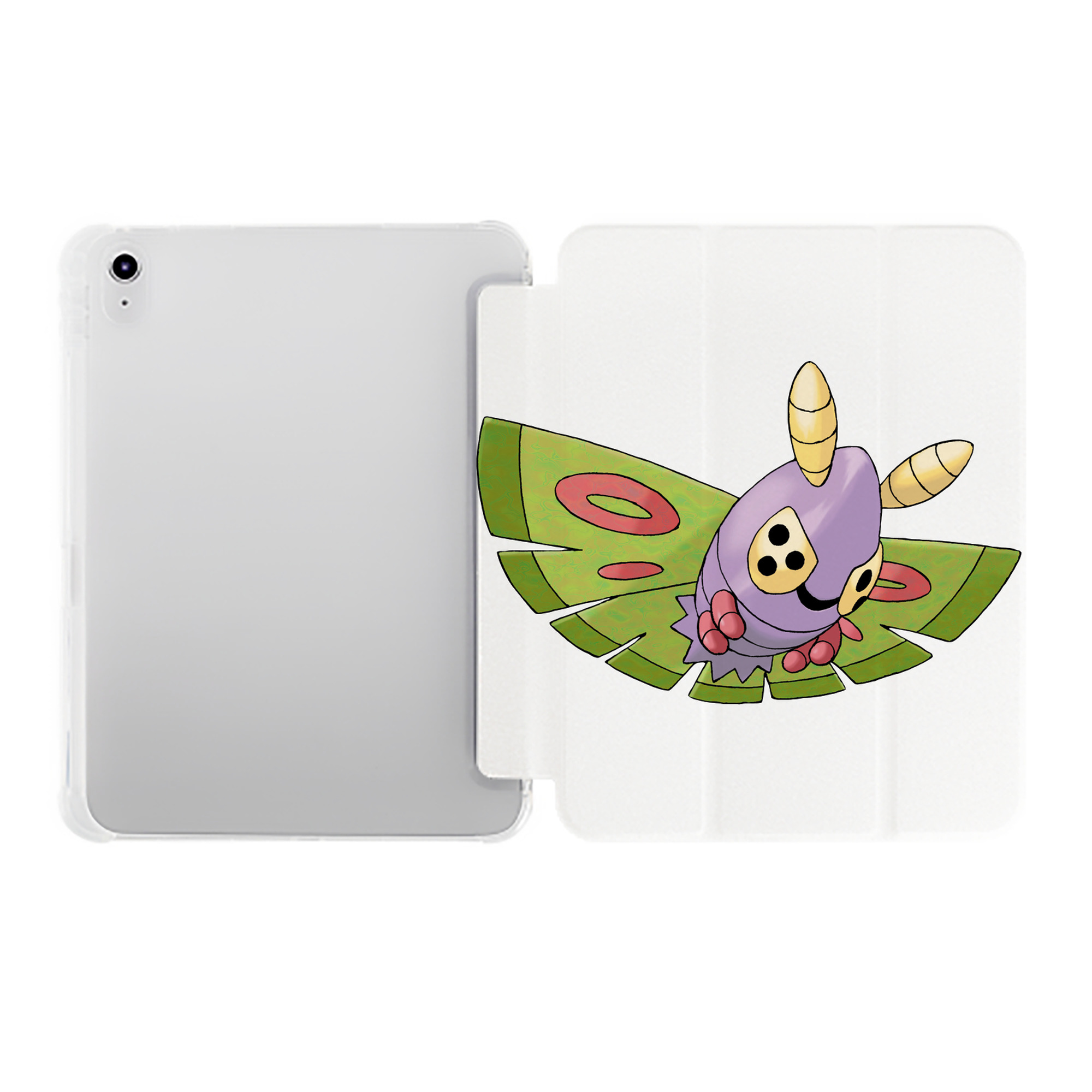 （画像用） ポケットモンスター Pokémon IPad ケース ペン収納付き 三つ折りスタンド PUレザー×シリコン 対応機種9.5/10.5/10.9インチ